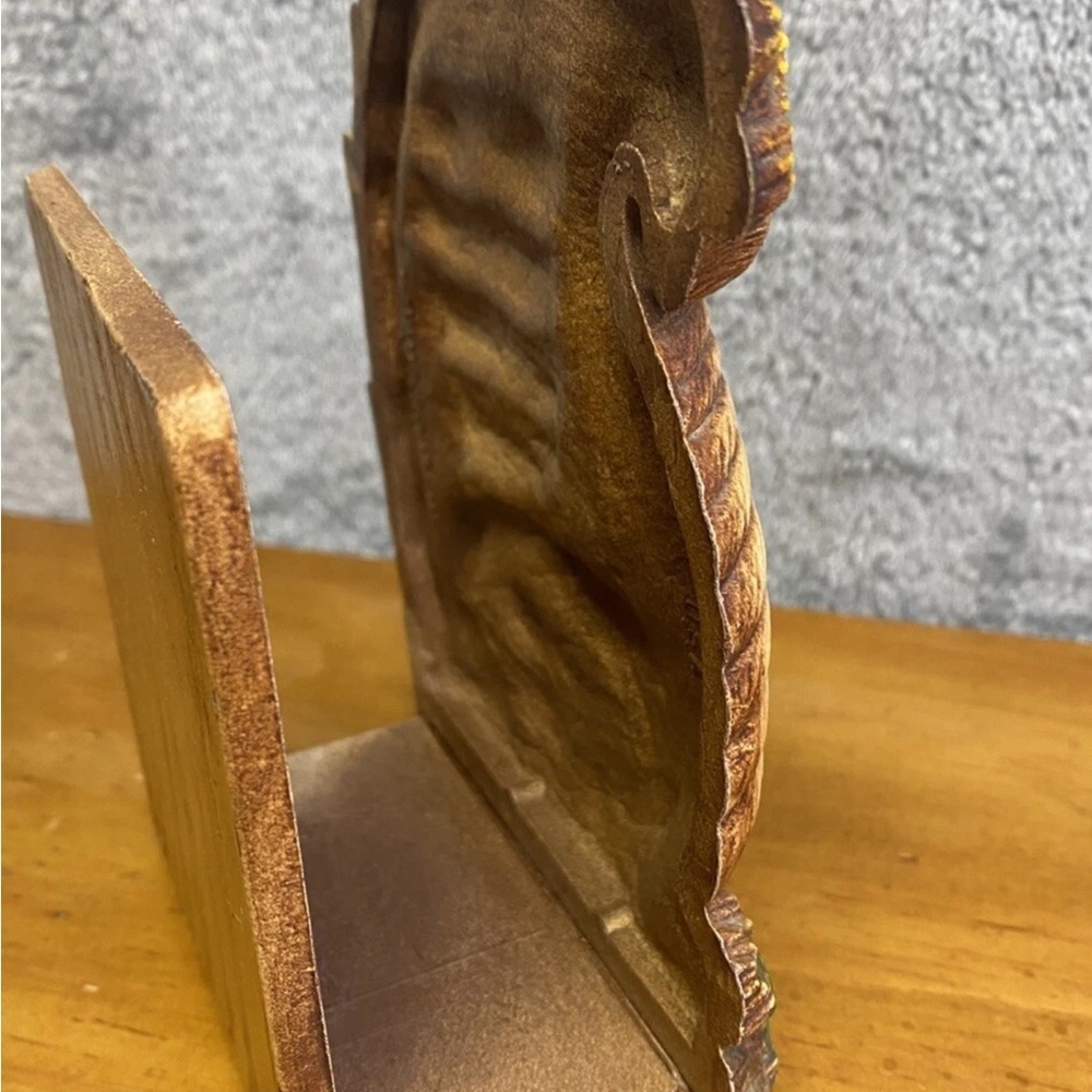 VTG 1950s Cornucopia Napkin Holder Give Us This Day Our Daily Bread, Cottagecore - Picture 5 of 8